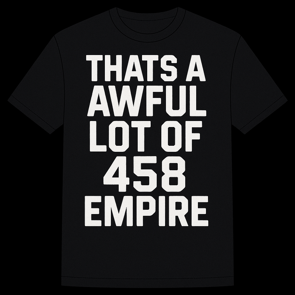 458 Cough Syrup Tee